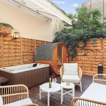 Suite Luxueuse Avec Jardin Prive Sauna Et Jacuzzi Paris Exteriör bild