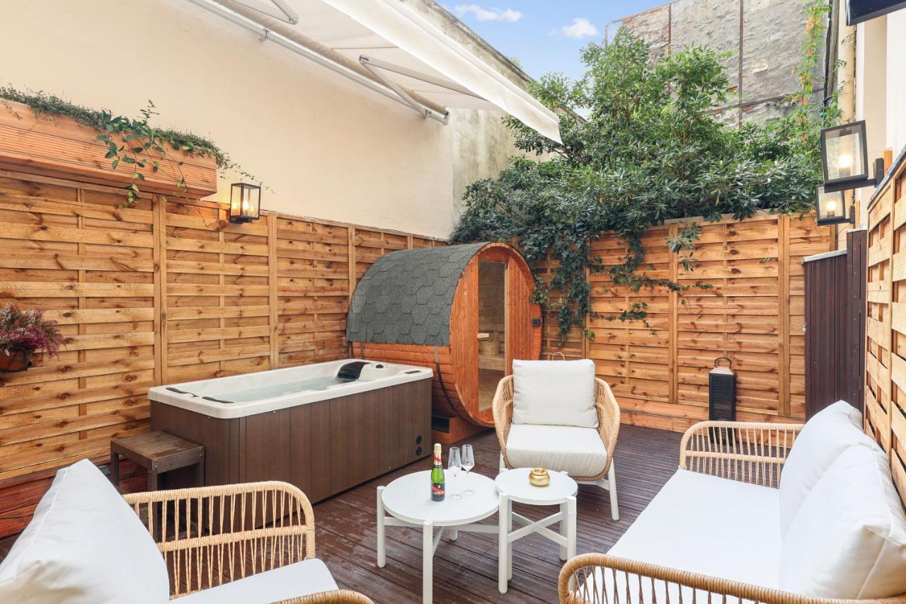 Suite Luxueuse Avec Jardin Prive Sauna Et Jacuzzi Paris Exteriör bild