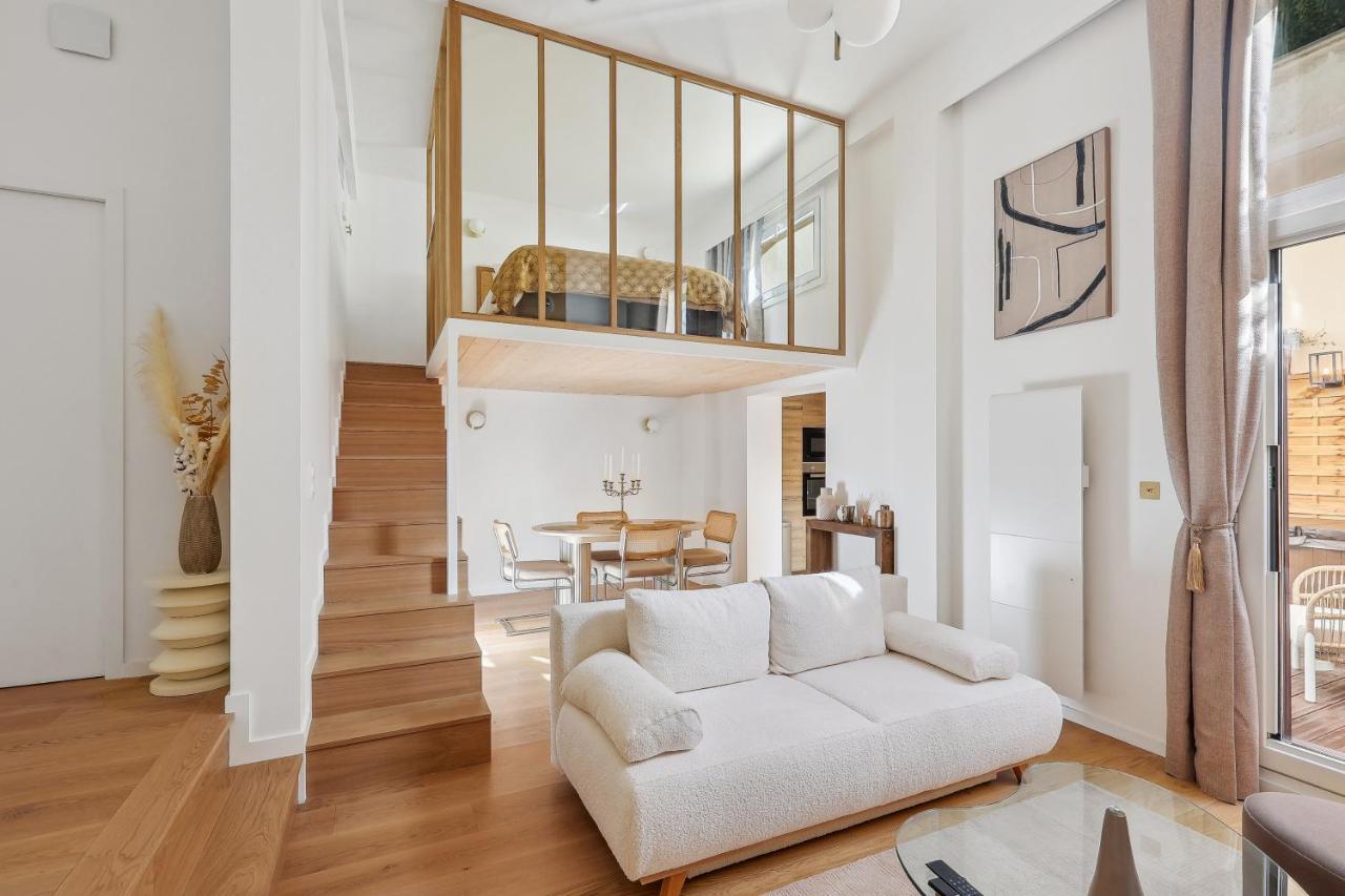 Suite Luxueuse Avec Jardin Prive Sauna Et Jacuzzi Paris Exteriör bild