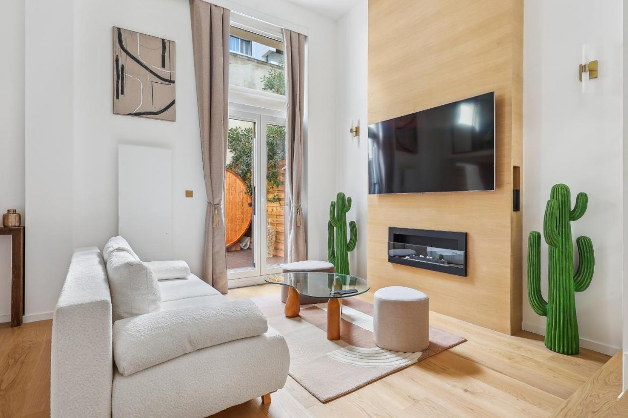 Suite Luxueuse Avec Jardin Prive Sauna Et Jacuzzi Paris Exteriör bild